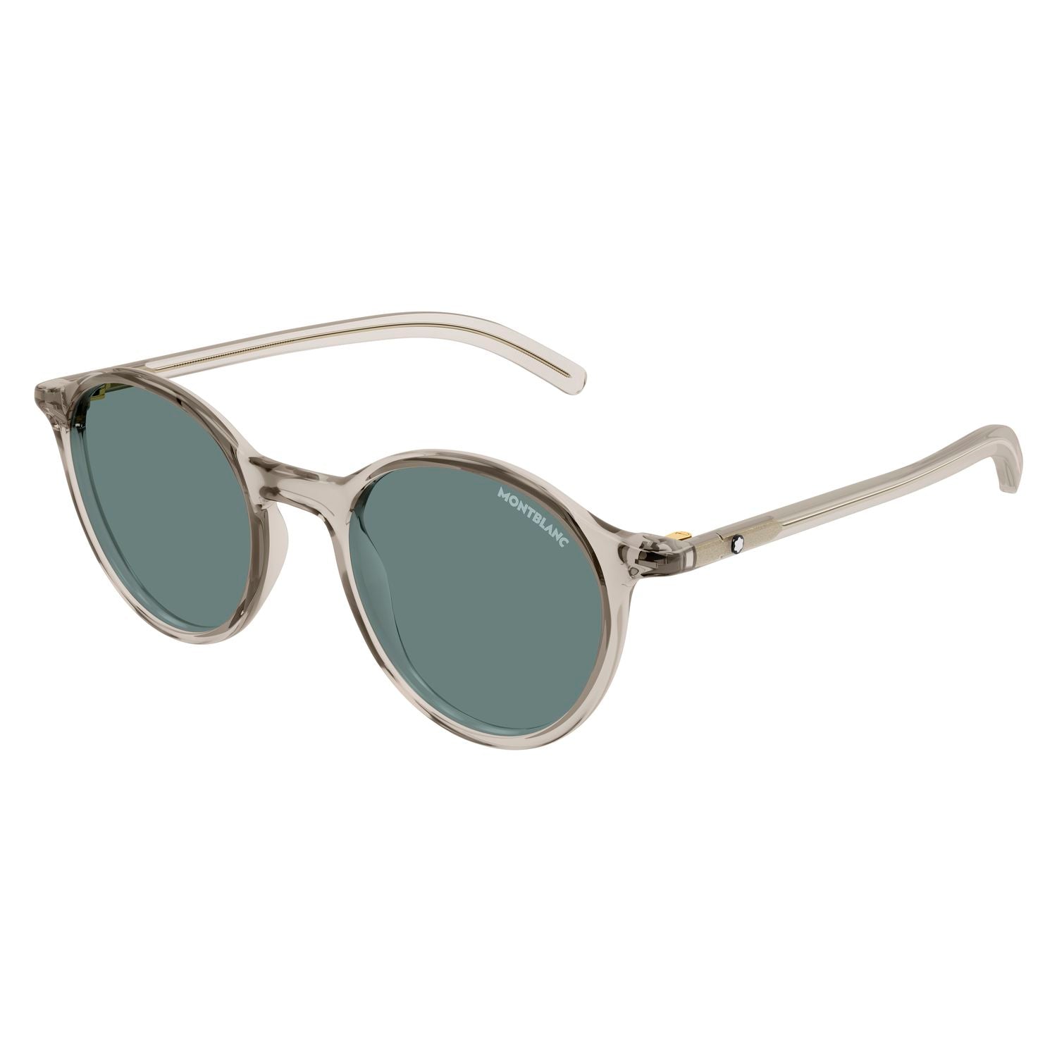 MB0324S Beige recycled injected acetate Sunglasses - Shiny Transparent Beige