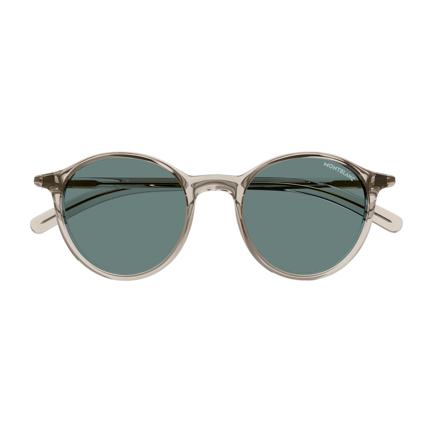 MB0324S Beige recycled injected acetate Sunglasses - Shiny Transparent Beige