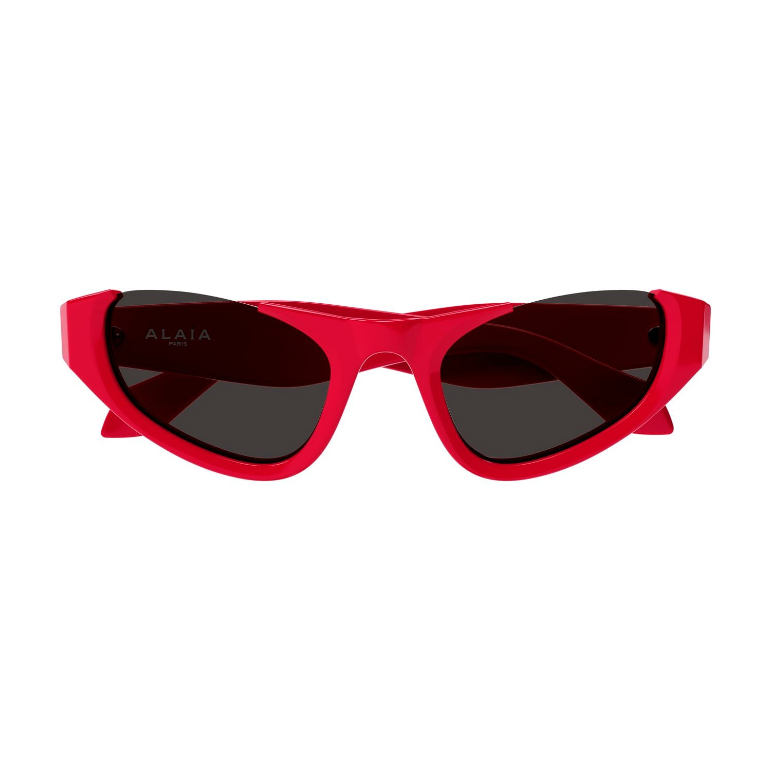 AA0076S Red recycled acetate Sunglasses - Shiny Red