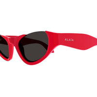 AA0076S Red recycled acetate Sunglasses - Shiny Red