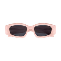 AA0079S Pink recycled acetate Sunglasses - Shiny Pink