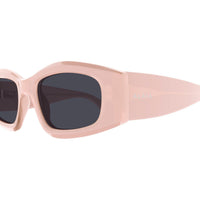 AA0079S Pink recycled acetate Sunglasses - Shiny Pink