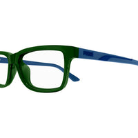 PJ0076O Green recycled acetate Optical Frames - Shiny Transparent Green