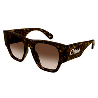 CH0233S Havana recycled acetate Sunglasses - Shiny Havana