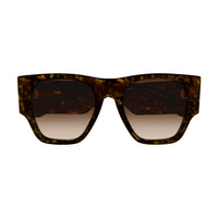 CH0233S Havana recycled acetate Sunglasses - Shiny Havana
