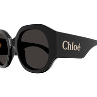 CH0234S Black recycled acetate Sunglasses - Shiny Black