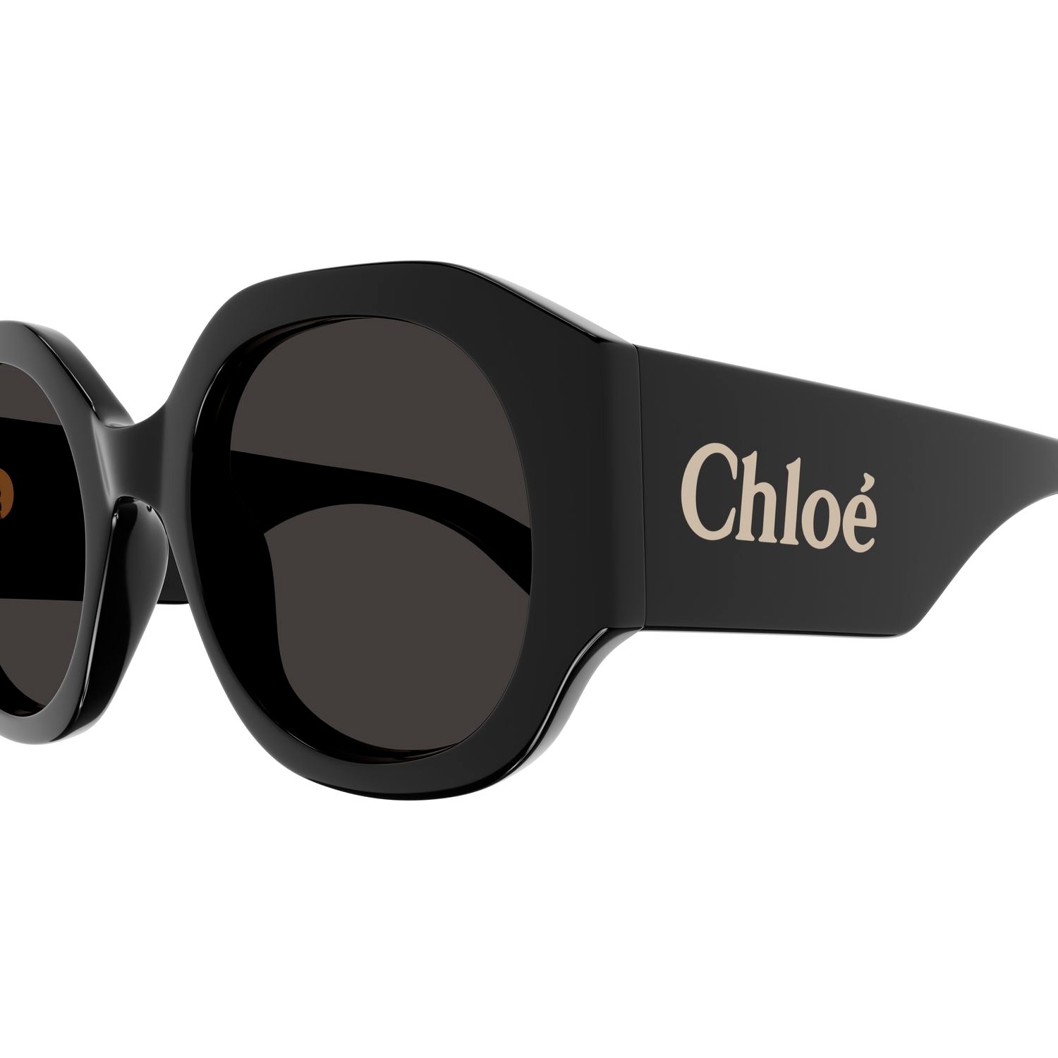 CH0234S Black recycled acetate Sunglasses - Shiny Black
