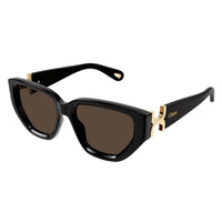 CH0235S Black recycled acetate Sunglasses - Shiny Black