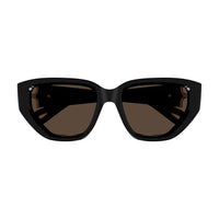 CH0235S Black recycled acetate Sunglasses - Shiny Black
