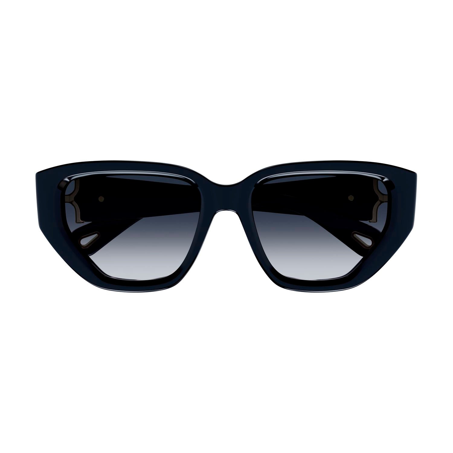 CH0235S Blue recycled acetate Sunglasses - Shiny Blue