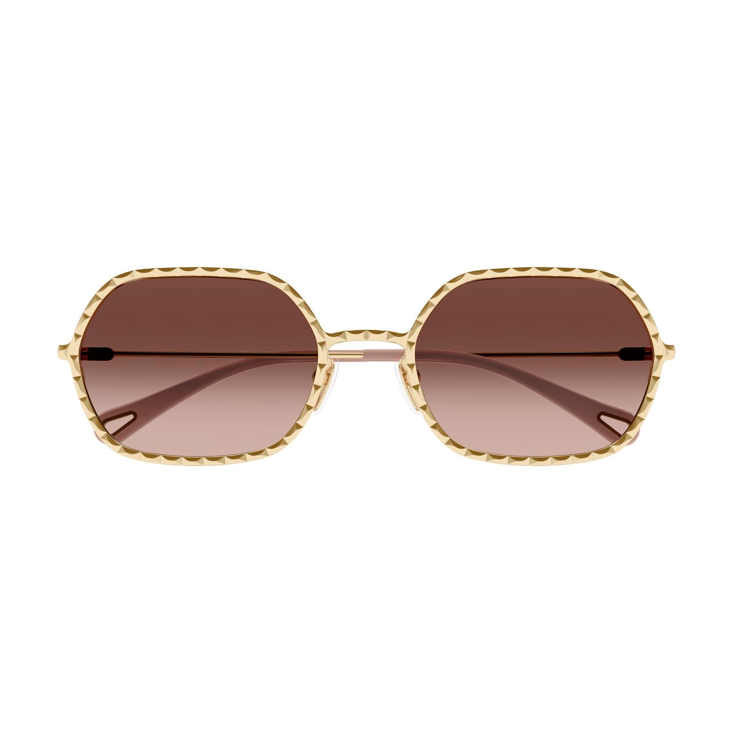 CH0231S Gold metal Sunglasses - Shiny Gold