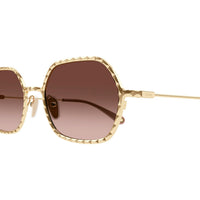 CH0231S Gold metal Sunglasses - Shiny Gold