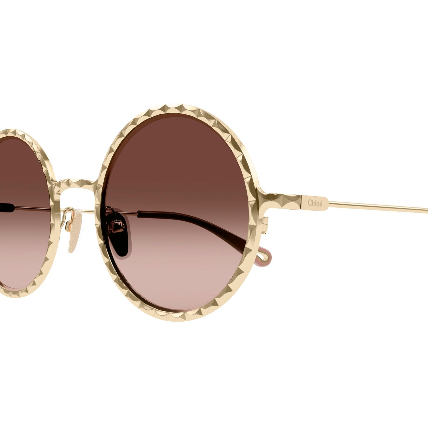 CH0230S Gold metal Sunglasses - Shiny Gold