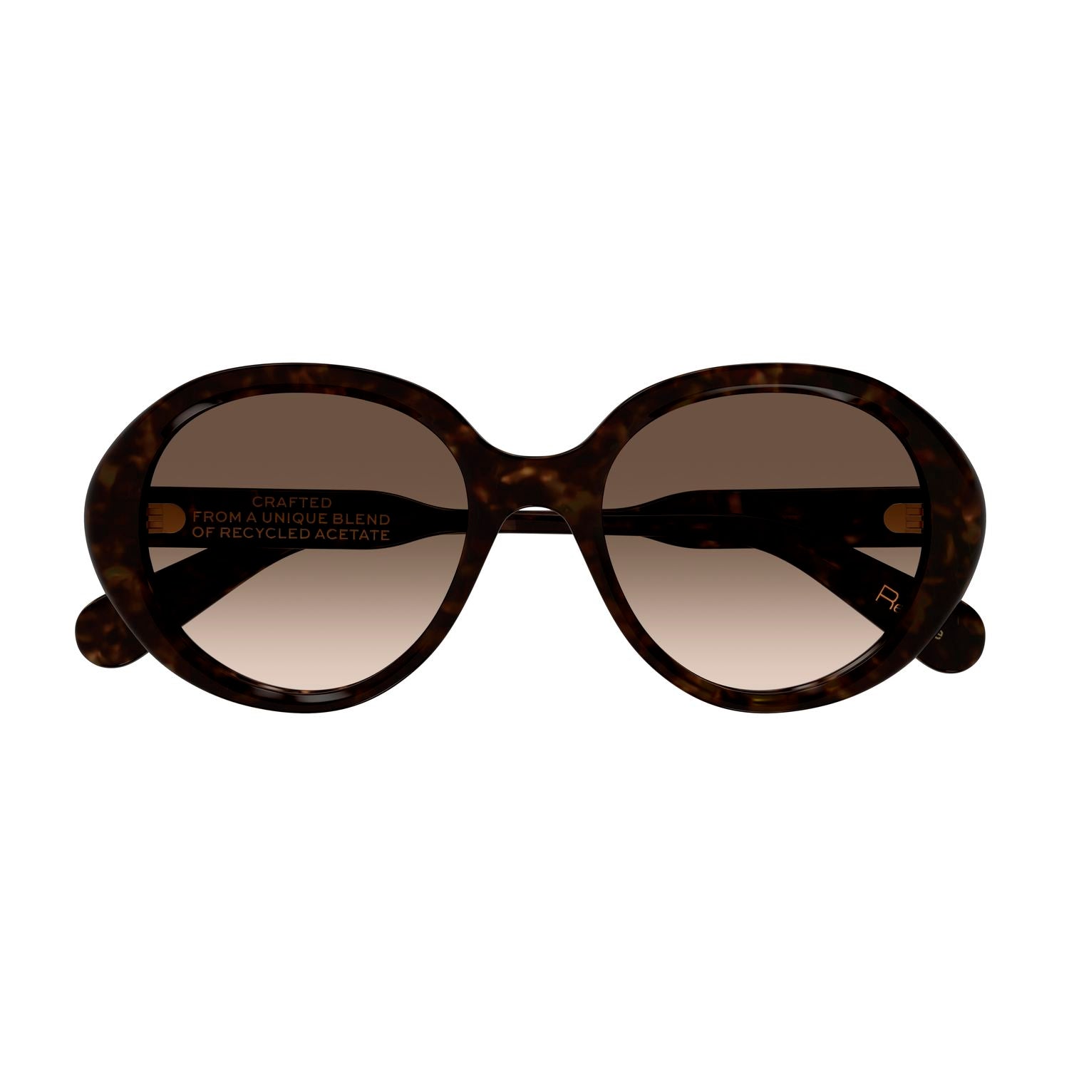 CH0221S Havana recycled acetate Sunglasses - Shiny Havana
