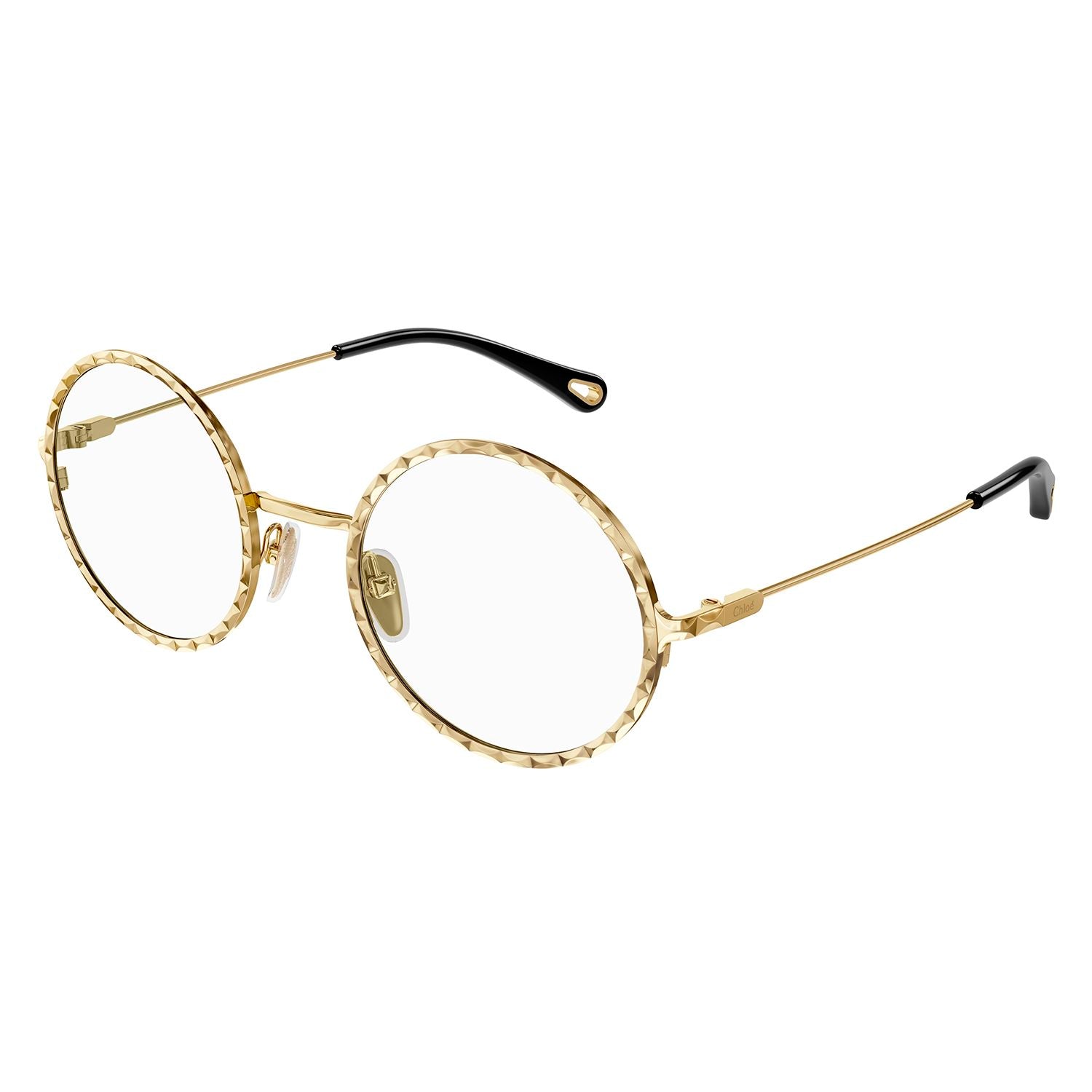 CH0232O Gold metal Optical Frames - Shiny Classic Gold