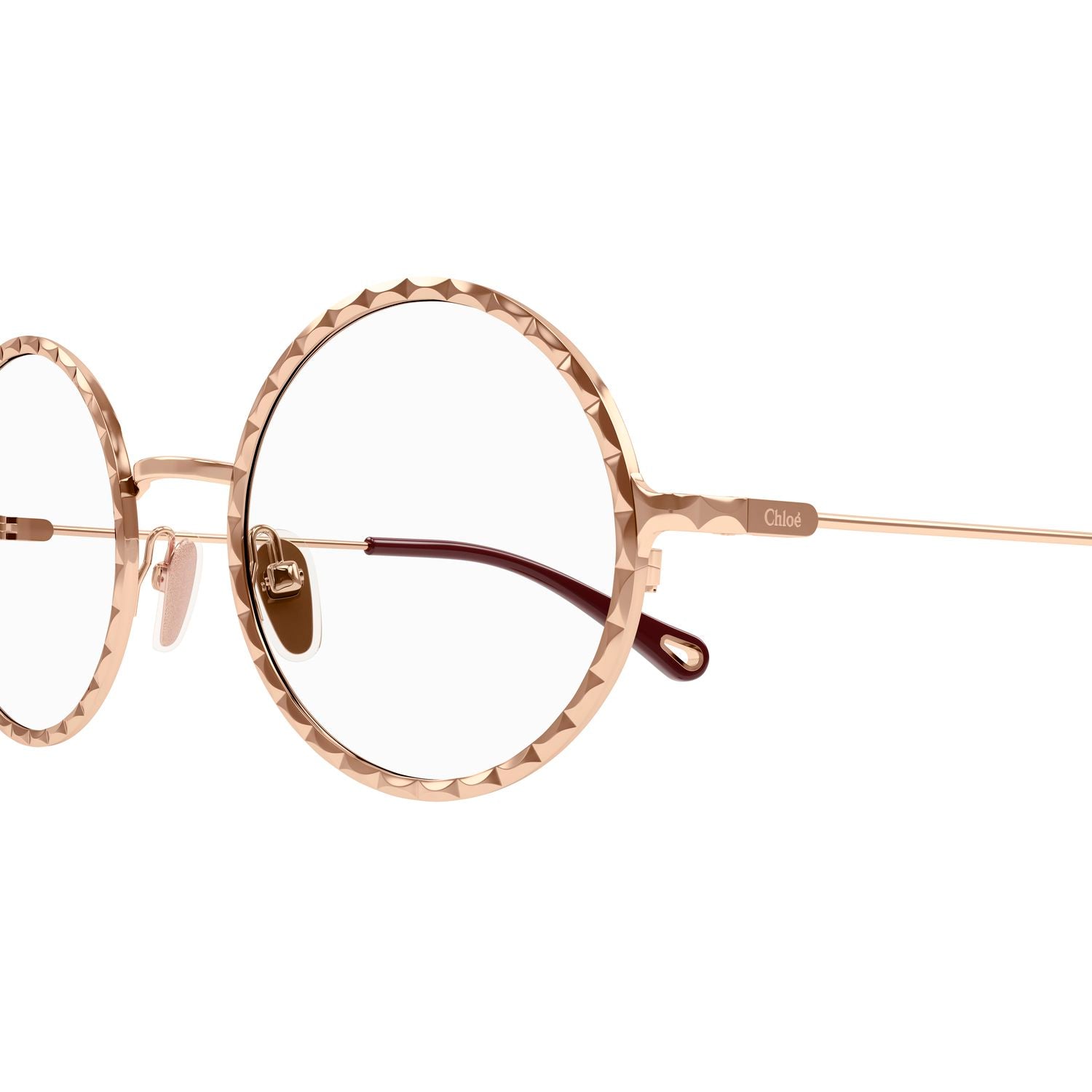 CH0232O Gold metal Optical Frames - Shiny Gold