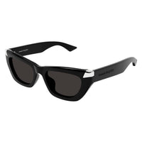 AM0440SA Black recycled acetate Sunglasses - Shiny Black