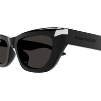 AM0440SA Black recycled acetate Sunglasses - Shiny Black