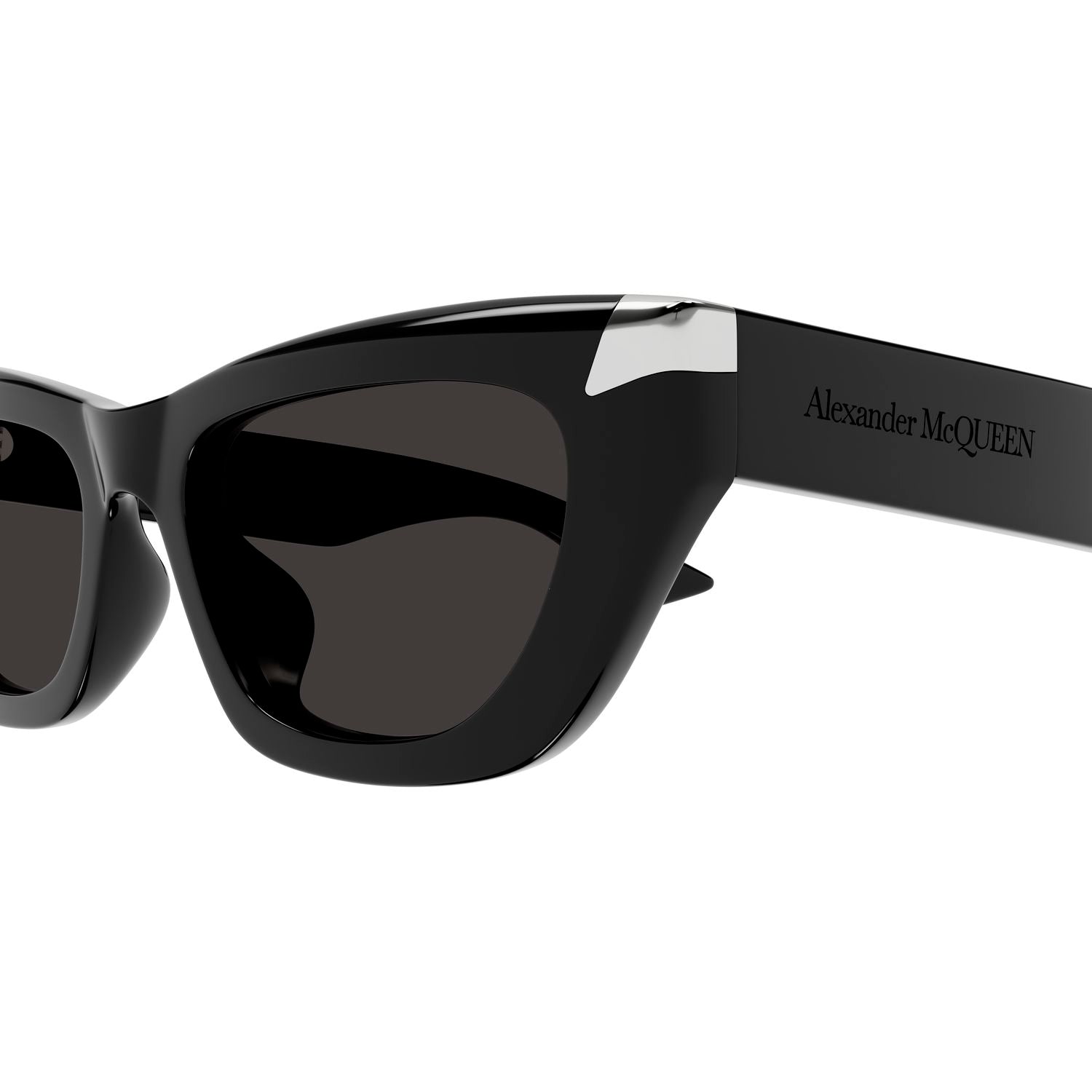 AM0440SA Black recycled acetate Sunglasses - Shiny Black