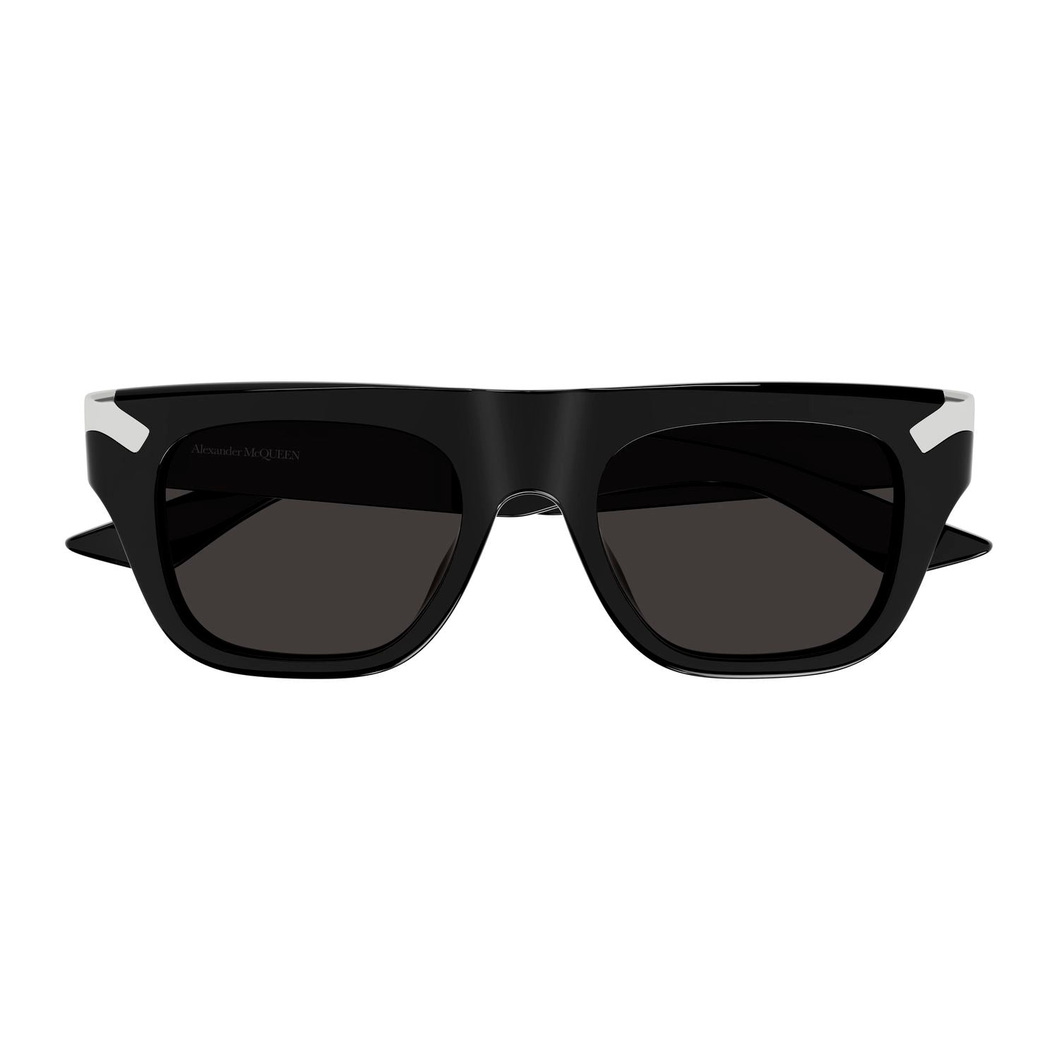 AM0441S Black recycled acetate Sunglasses - Shiny Black