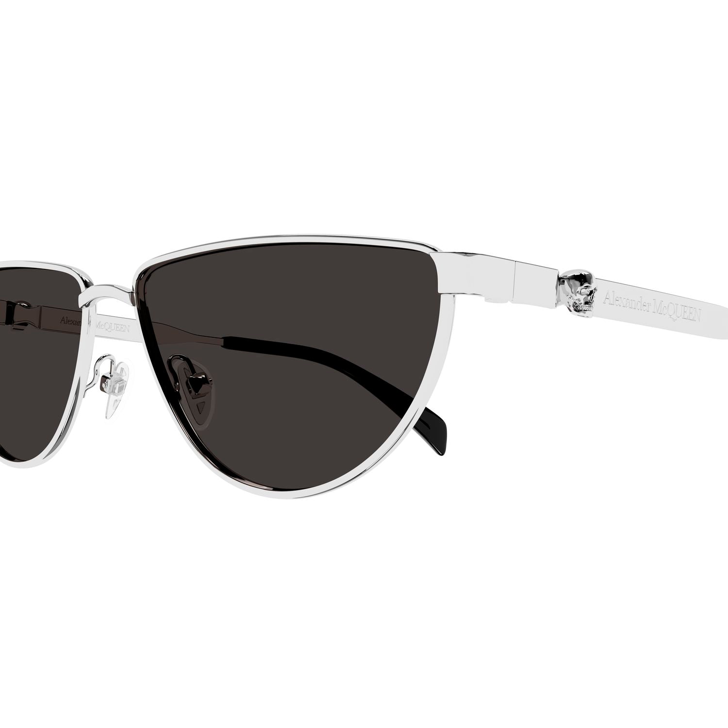 AM0456S Silver metal Sunglasses - Shiny Silver