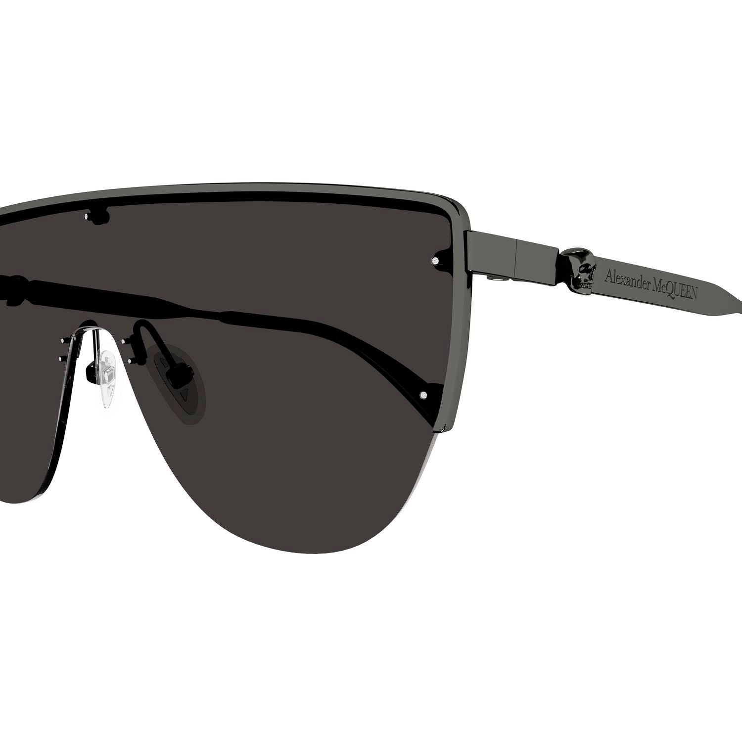 AM0457S Ruthenium metal Sunglasses - Shiny Ruthenium