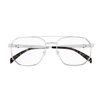 AM0459O Silver metal Optical Frames - Shiny Silver