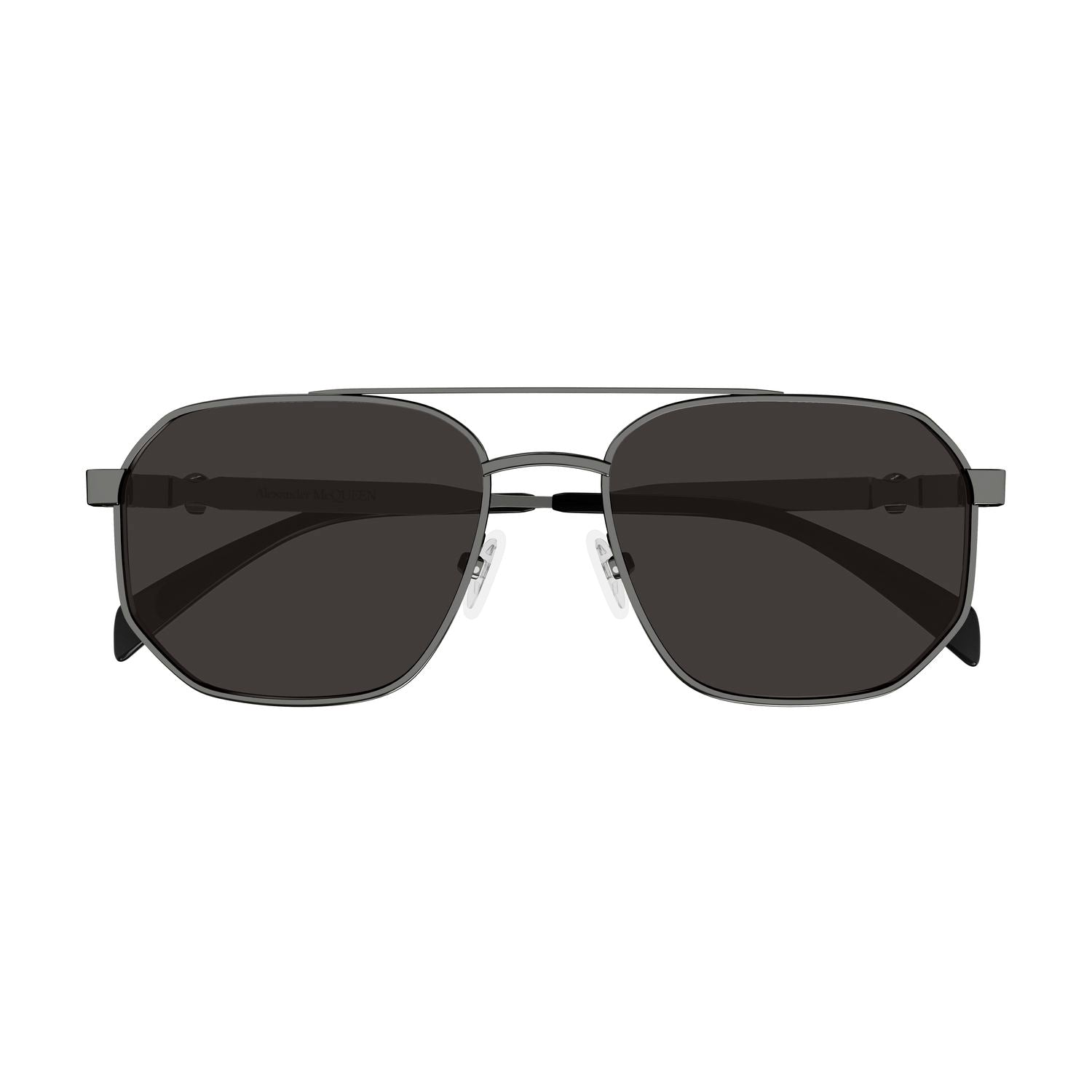 AM0458S Ruthenium metal Sunglasses - Shiny Ruthenium