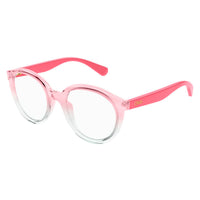 CC0022O Pink recycled acetate Optical Frames - Shiny Transparent Pink