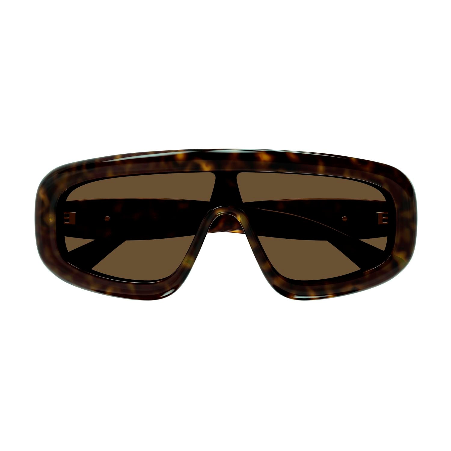 BV1281S Havana recycled acetate Sunglasses - Shiny Havana