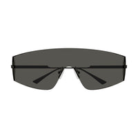 BV1299S Black metal Sunglasses - Shiny Black