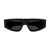 BV1277S Black recycled acetate Sunglasses - Shiny Black