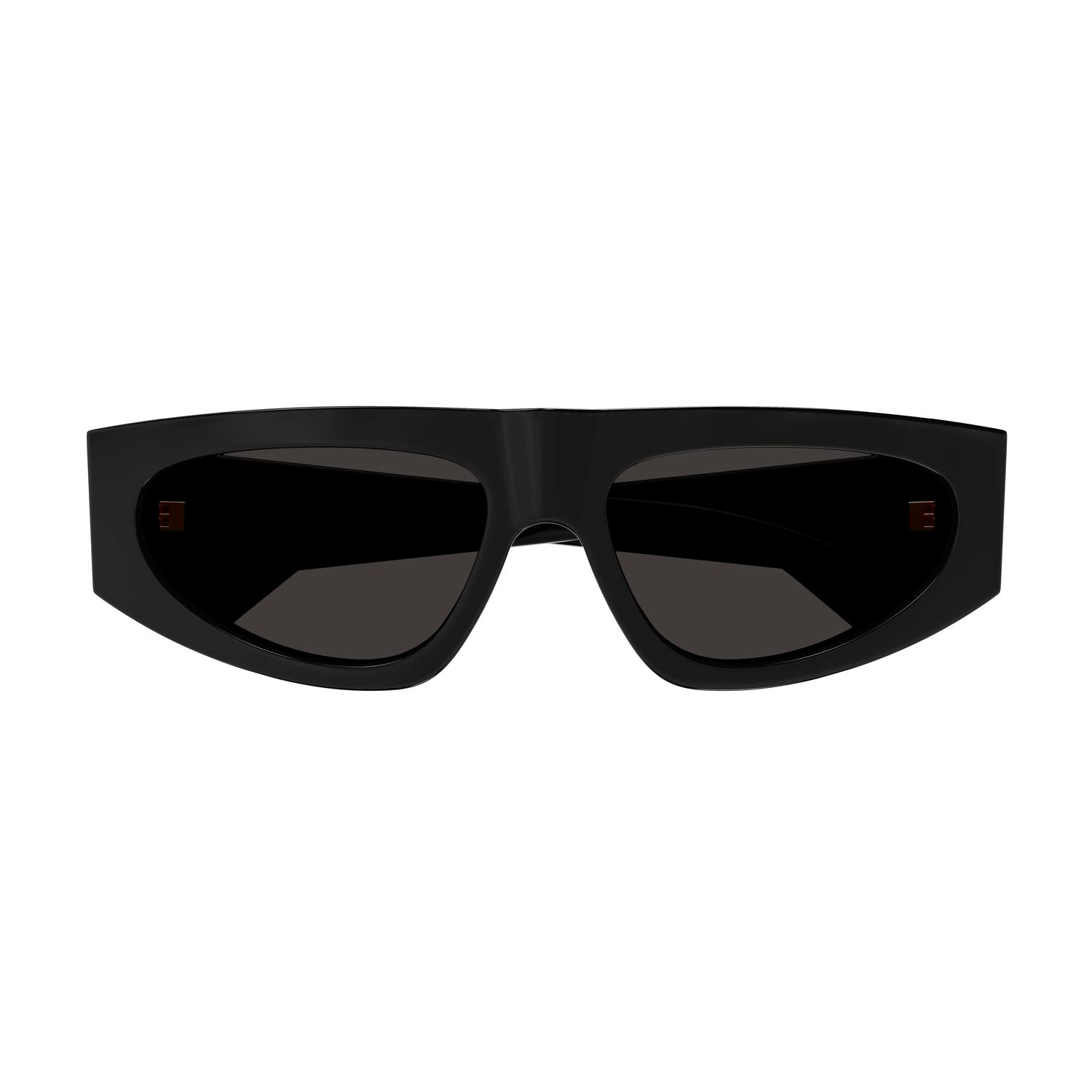BV1277S Black recycled acetate Sunglasses - Shiny Black