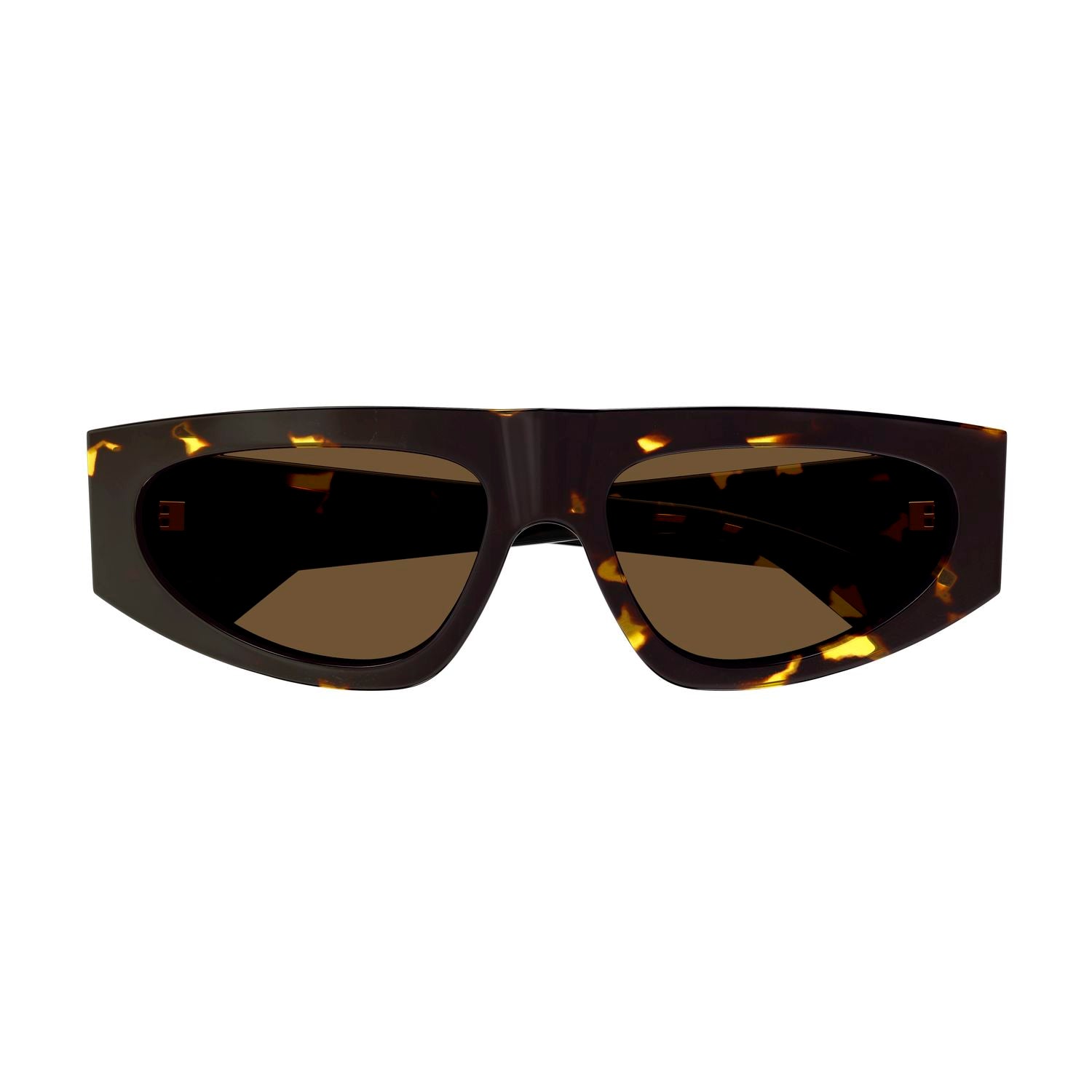 BV1277S Havana recycled acetate Sunglasses - Shiny Havana