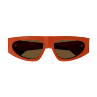 BV1277S Orange recycled acetate Sunglasses - Shiny Orange