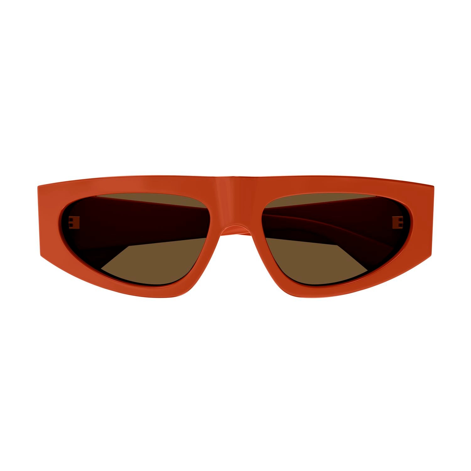 BV1277S Orange recycled acetate Sunglasses - Shiny Orange