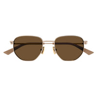 BV1301S Gold metal Sunglasses - Shiny Gold