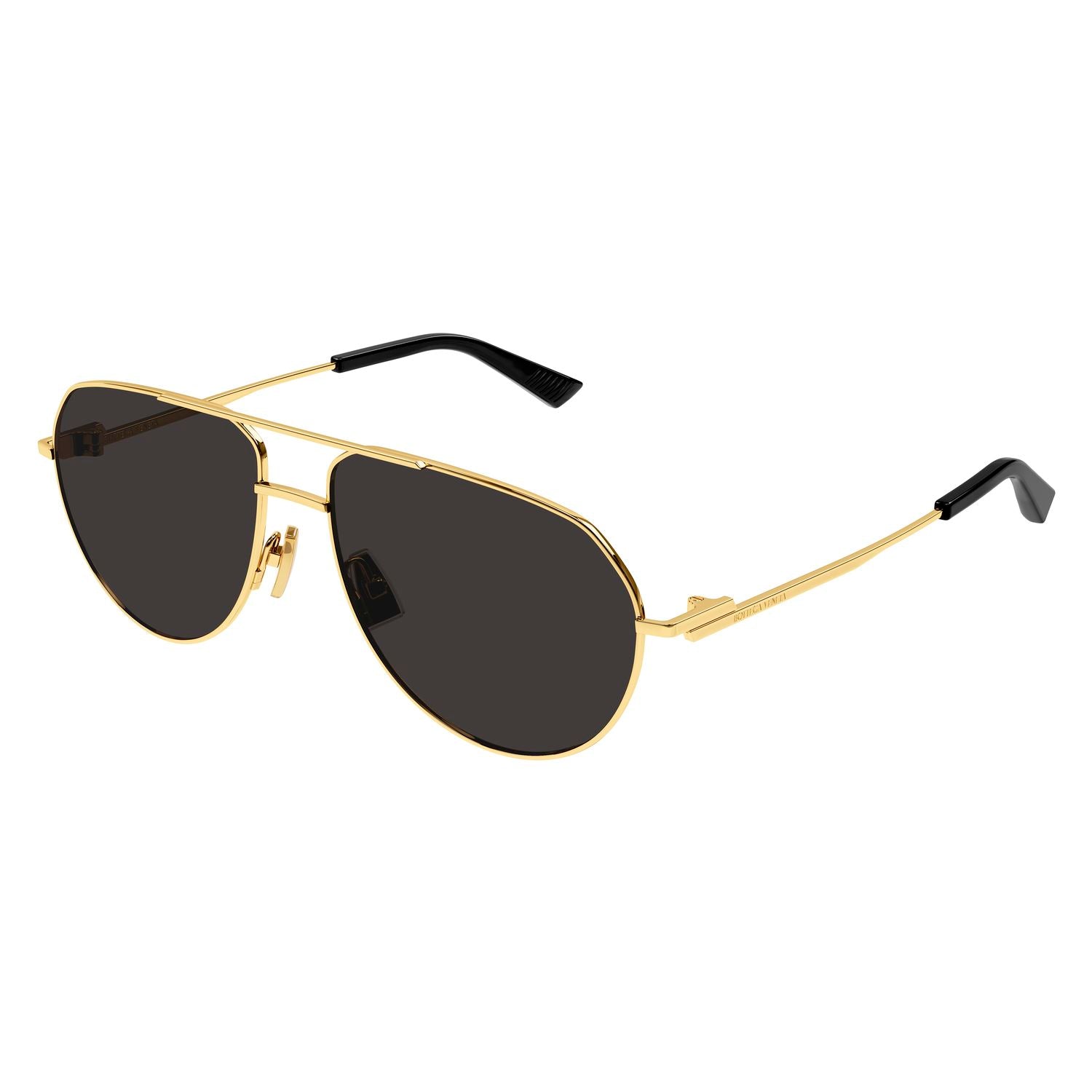 BV1302S Gold metal Sunglasses - Shiny Gold