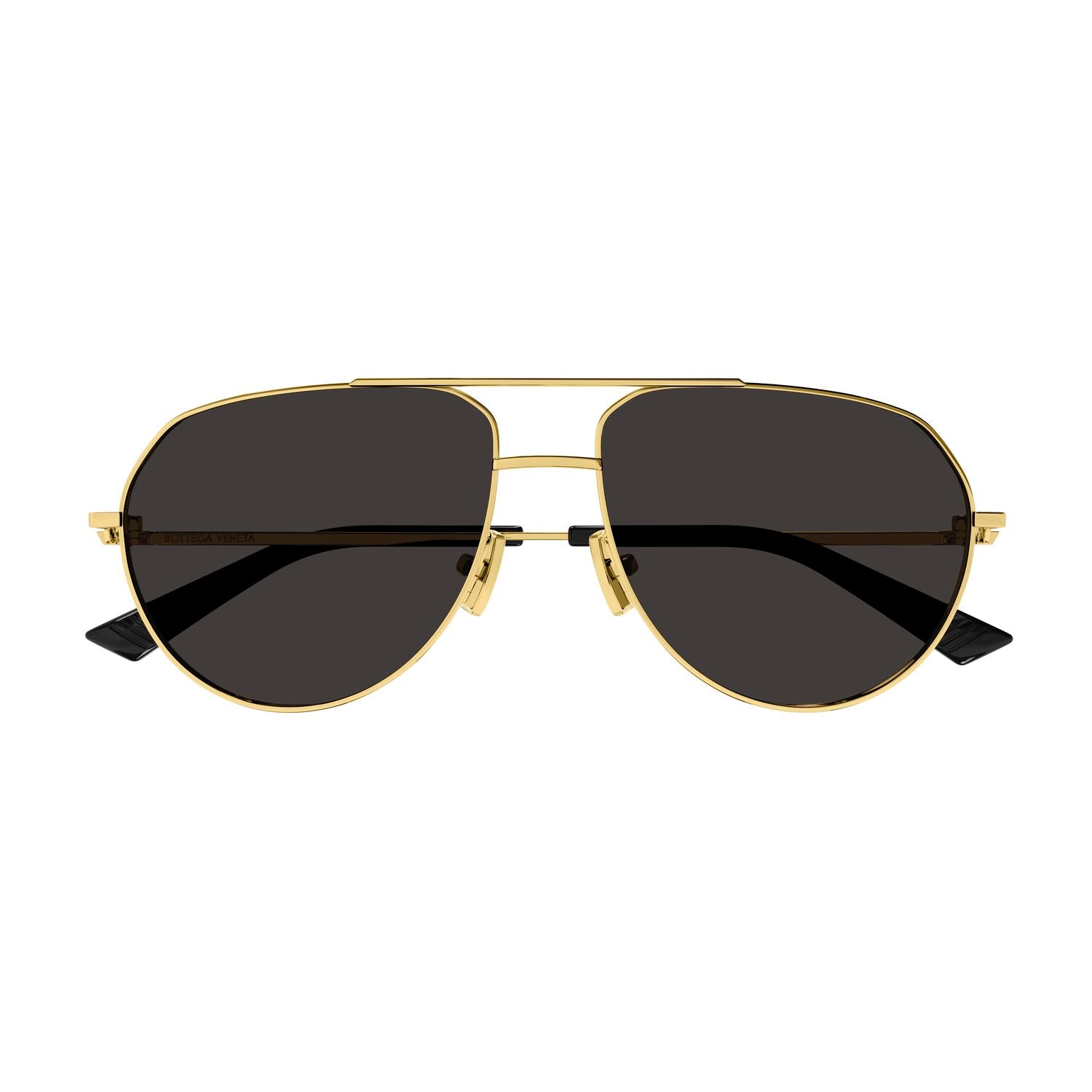 BV1302S Gold metal Sunglasses - Shiny Gold