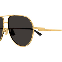 BV1302S Gold metal Sunglasses - Shiny Gold