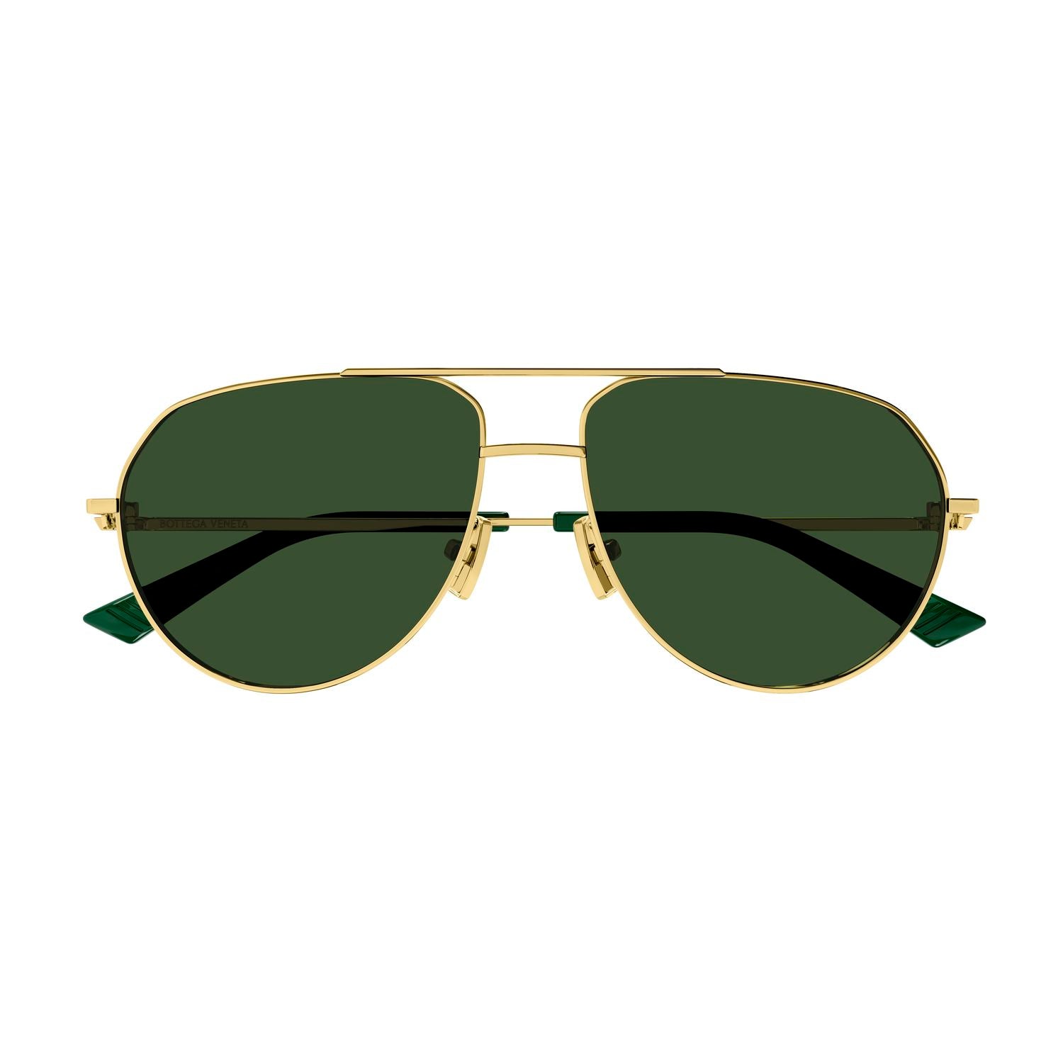 BV1302S Gold metal Sunglasses - Shiny Gold