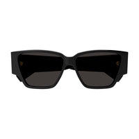 BV1285S Black recycled acetate Sunglasses - Shiny Black