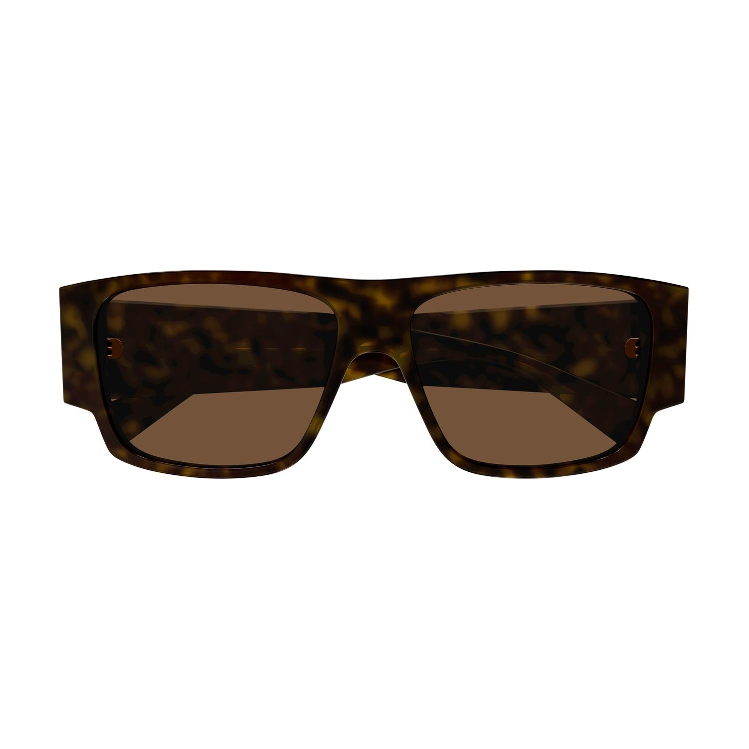 BV1286S Havana recycled acetate Sunglasses - Shiny Havana