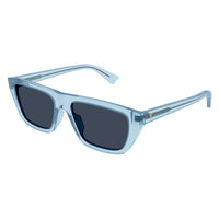 BV1291S Light-Blue recycled acetate Sunglasses - Shiny Transparent Light-Blue