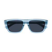BV1291S Light-Blue recycled acetate Sunglasses - Shiny Transparent Light-Blue