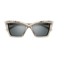 SL 657 Beige recycled acetate Sunglasses - Shiny Transparent Beige