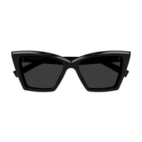 SL 657/F Black recycled acetate Sunglasses - Shiny Black