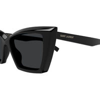 SL 657/F Black recycled acetate Sunglasses - Shiny Black