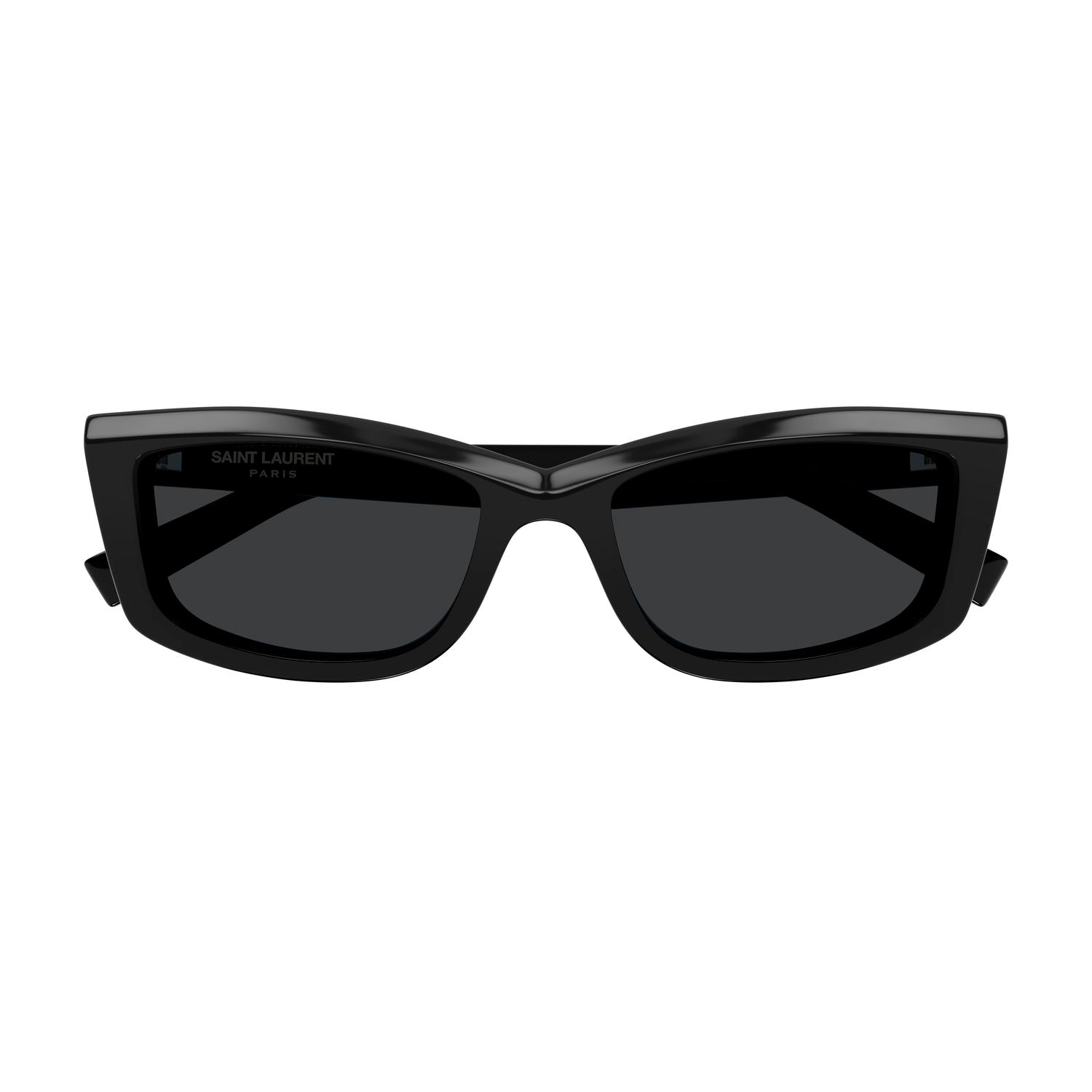 SL 658 Black recycled acetate Sunglasses - Shiny Black