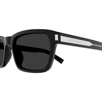 SL 662 Black recycled acetate Sunglasses - Shiny Black